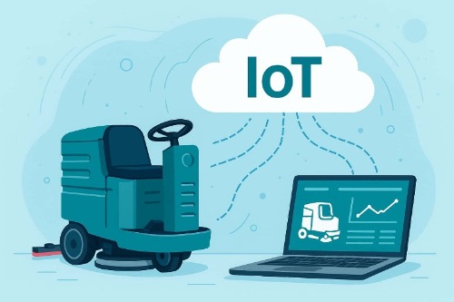Cleaning machine IOT