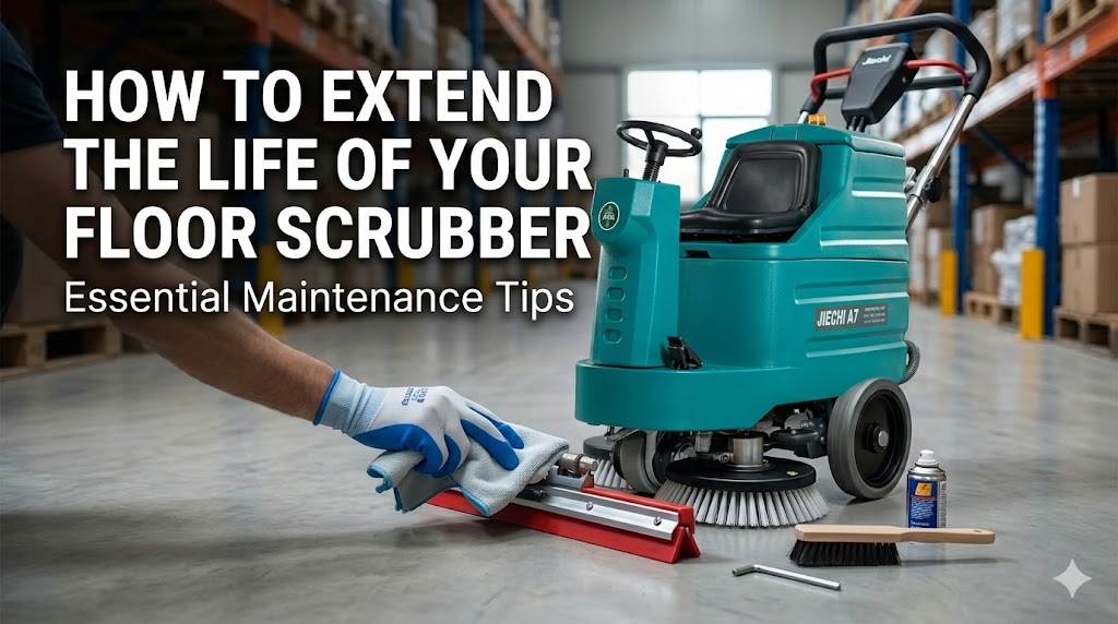 How to Extend the Life of Your Floor Scrubber: Essential Maintenance Tips