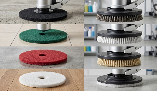 Floor Scrubber Brush Types: Which Pad or Disc Is Right for Your Floor?