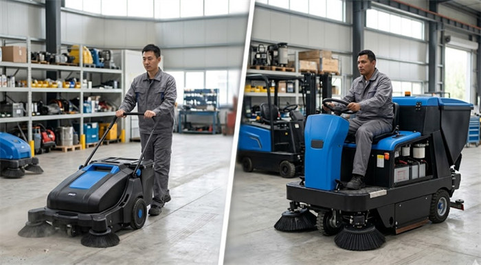 Walk-Behind vs Ride-On Floor Sweeper: What's the Difference in Internal Structure?